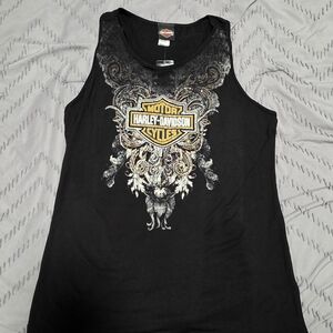 Harley-Davidson Women's Black Tank Top